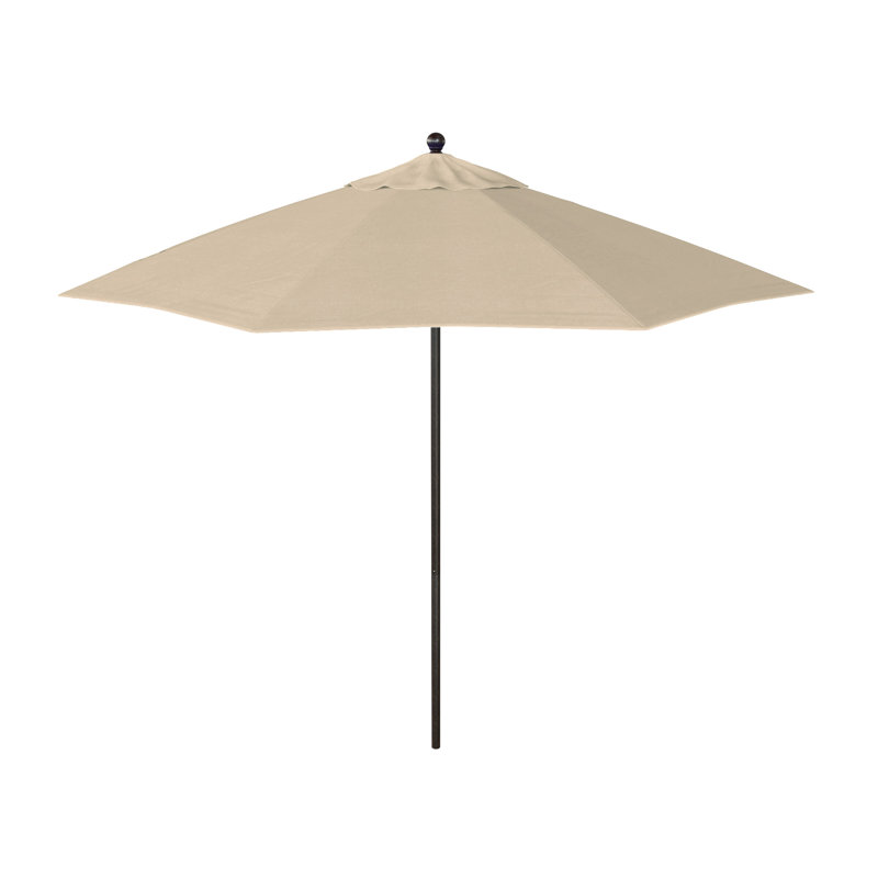 Hiott 108'' Umbrella, Antique Beige Performance