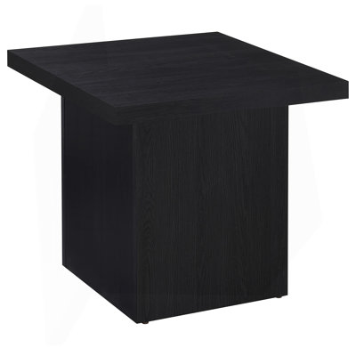 Exeter Black Square End Table
