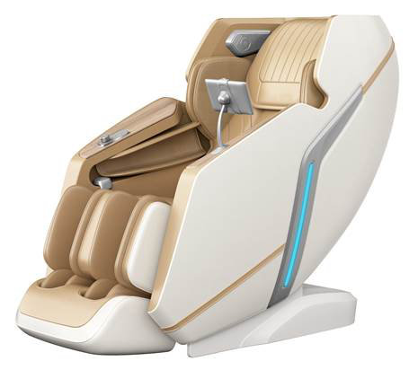 Fauteuil de massage Westinghouse 4D, Brun clair