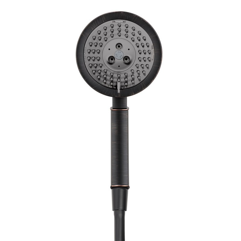 Raindance C 100 Massage/Jet Handheld Shower Head, Rubbed Bronze
