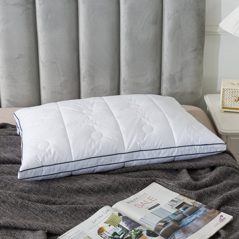 Coussin de soutien en fibre et coton Stockseth, Grand