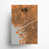 Orange / gris