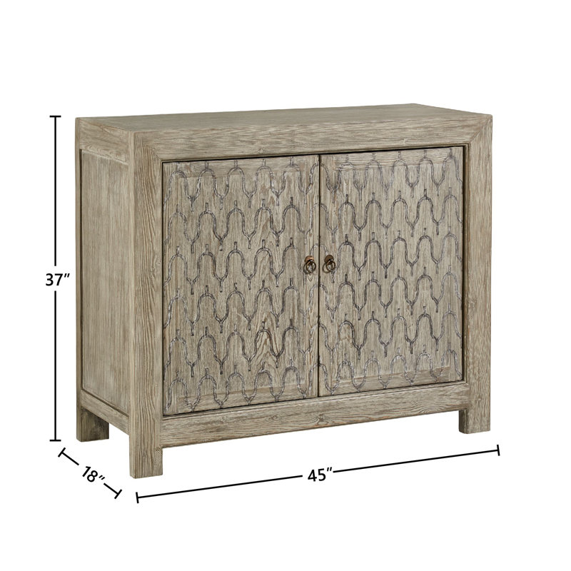 Keeler Solid Wood Accent Cabinet