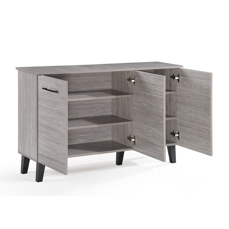 Buffet Buffet, Buffet, Buffet moderne, Buffet en bois, Buffet de salle à manger, Gris