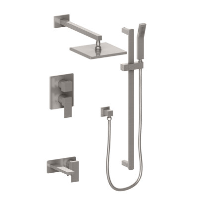ZLINE Bliss Shower System with 12" Oversized Shower Head in Chrome