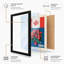 Maple Leaf & Poinsettia Modern - Print-941014083-941014082