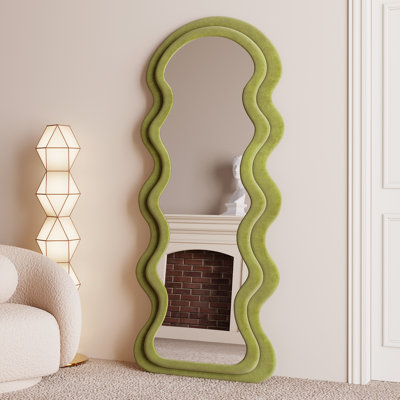 Cherae Glass Wavy Mirror