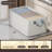 4Pcs Striped Fabric Storage Box, Built-In Large Reinforced Storage Box, Foldable Storage-1512365665