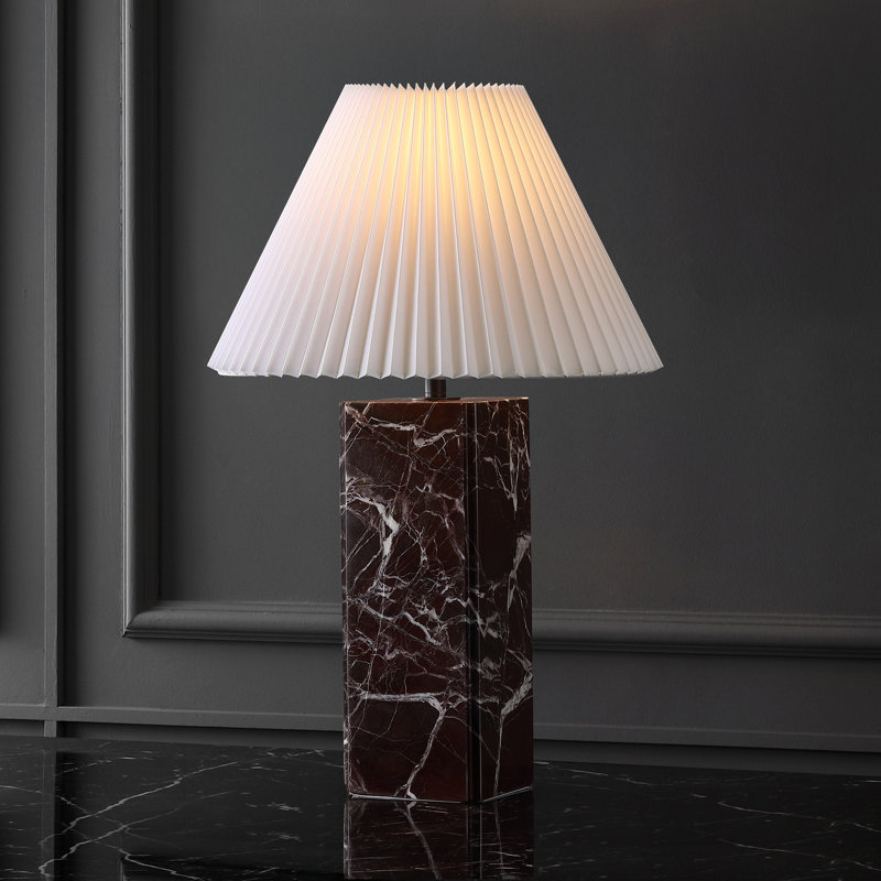 Mackenzie Standard Table Lamp, Maroon