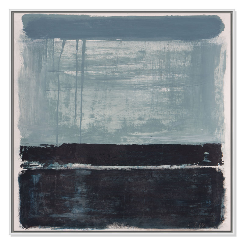 «Coastal Delight II», reproduction carrée par Casa Fine Arts, H 37,5 po x l 37,5 po, Blanc