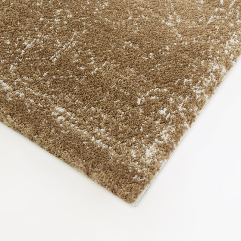Tapis traditionnel rouille Maryott, Rectangle 5 pi 3 po x 7 pi