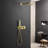 Thermostatic Complete Shower System with Rough in-Valve-94364472