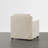 Fixed Armchair Set With Matching Ottoman – Sculptural Design & Washable Covers-853056210