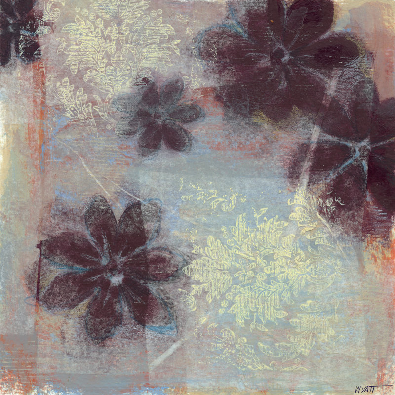 Mauve Resonance I by Norman Wyatt Jr. - Wrapped Canvas Print, 30cm H x 30cm W