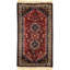 Migan Oriental Area Rug in Red