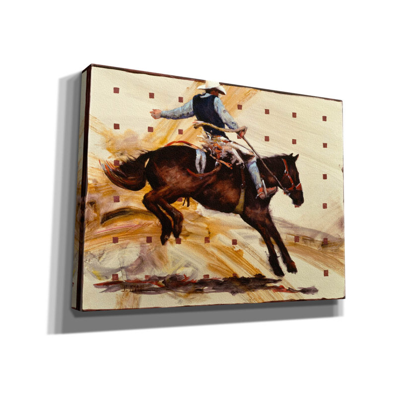 «Torriyah Jumpin Jack on Canvas» par J.E. Knauf, reproduction, H 12 po x l 16 po x P 0,75 po