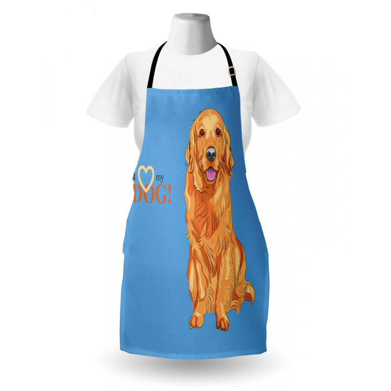 Tablier de golden retriever