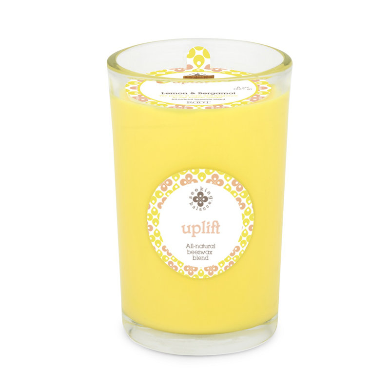 Seeking Balance Uplift Lemon and Bergamot Scented Jar Candle
