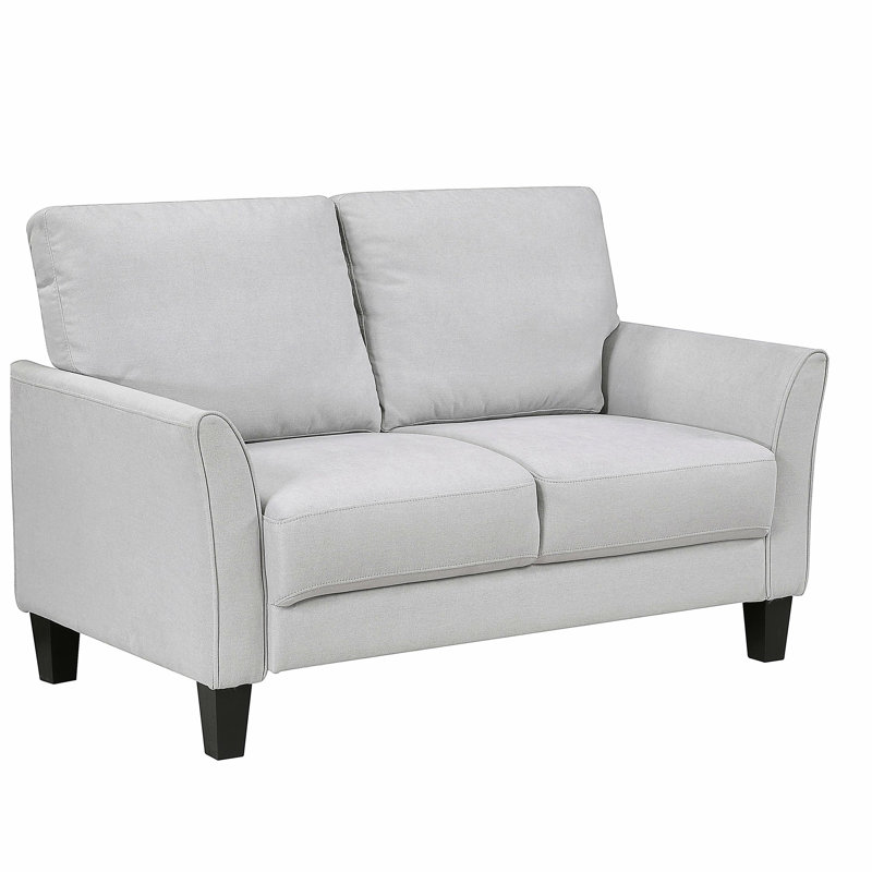 Causeuse moderne rembourrée gris