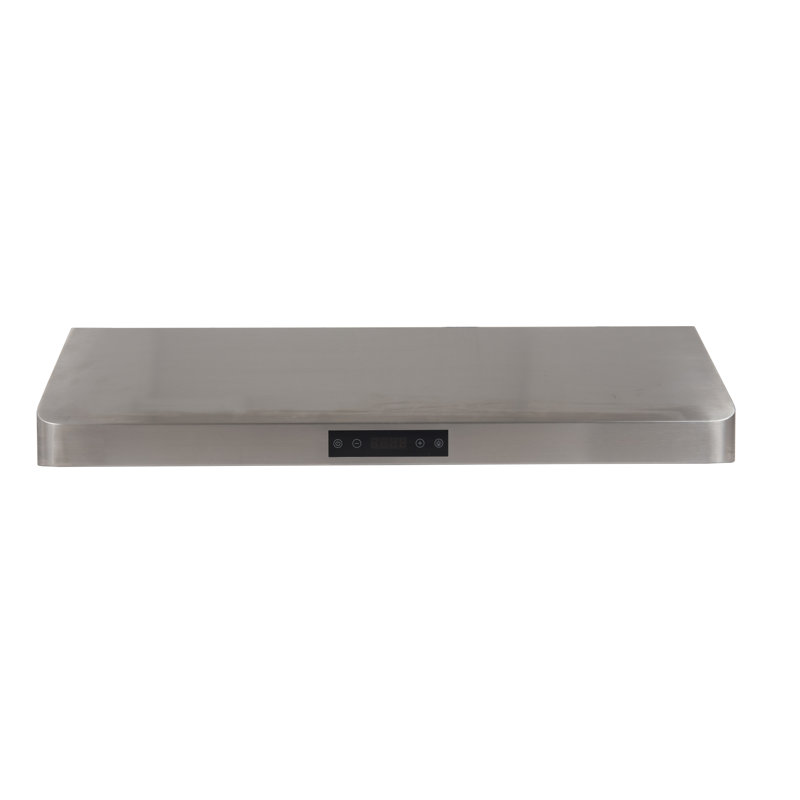 Hotte sous un meuble à conduit 36 "700 CFM en nickel brossé