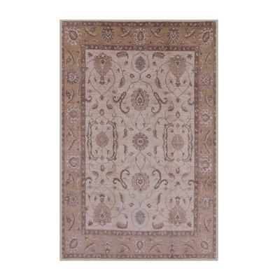 Tapis beige / jaune Percie