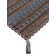 Azizi Striped Hand Woven Cotton Brown Rug