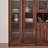 Pure solid wood black walnut bookcase