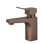 Robinet de salle de bains monotrou avec ensemble de drainage