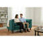 Causeuse capitonnée Chesterfield-133247316