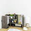 Solid Wood Stackable Desk Organizer