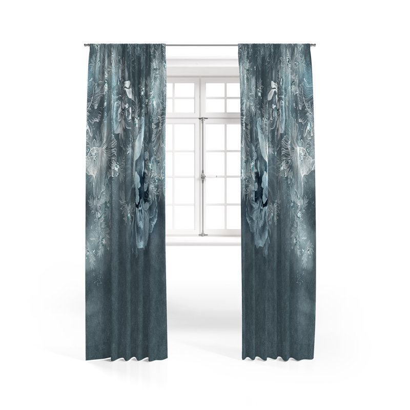 Deandres Room Darkening Curtain Pair