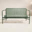 Abra 53.35'' Wide Straight Powder Coated Steel Loveseat-1258017053