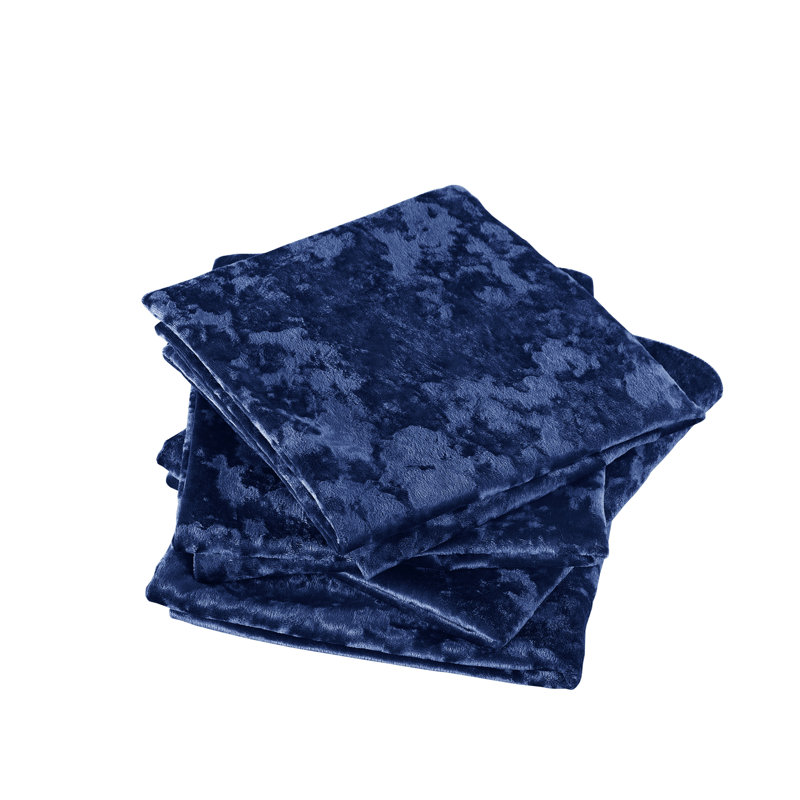 Square Cushion Cover, Blue