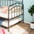 Metal Frame Daybed With Trundle-671194833