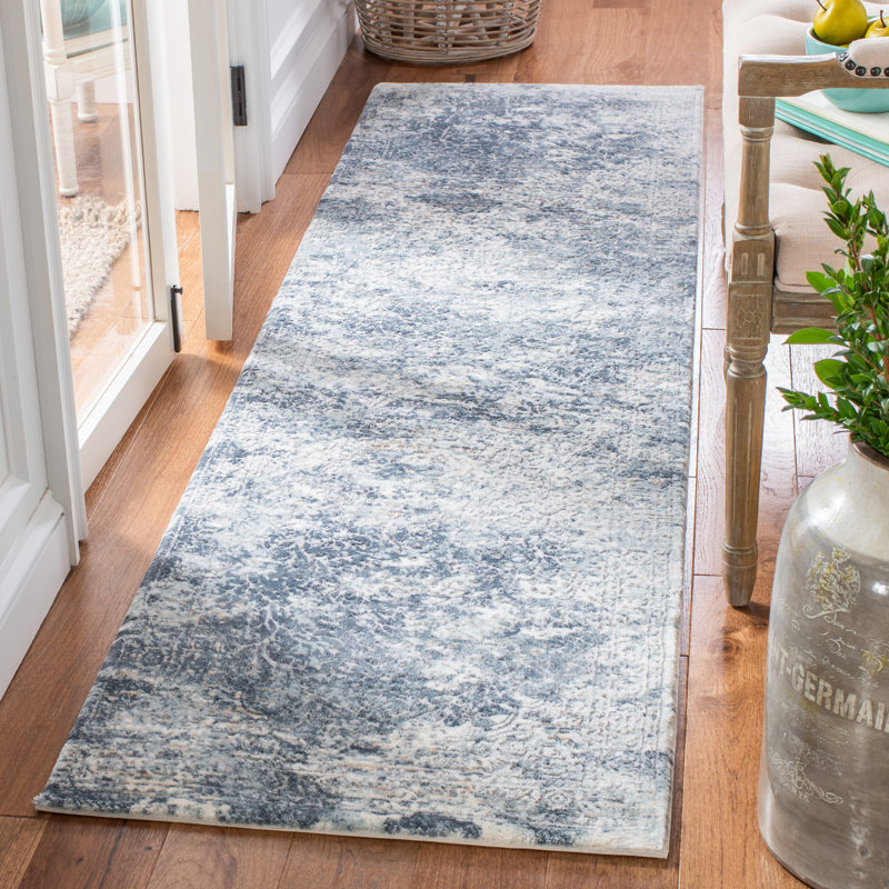 Martha Stewart Performance Abstract Rug, Runner 2'2" x 8'