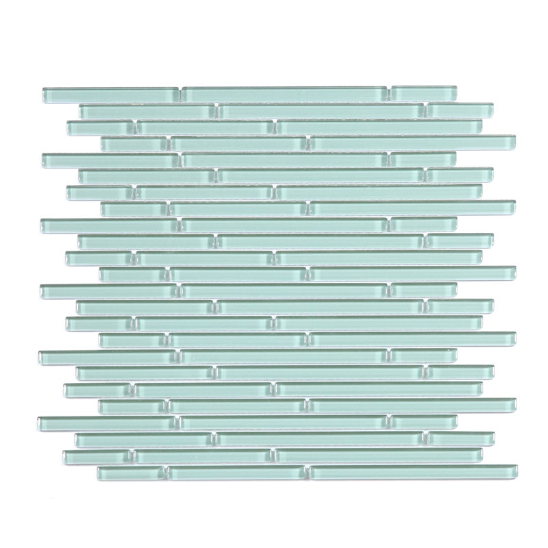 Carrelage mosaïque en verre, Gris