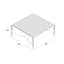 Metal Designs Sangiovese Cocktail Table-97677036-24383302