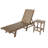 Laguna Outdoor Chaise Lounge with Table-83552159