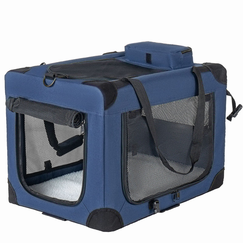 Cage portative pliable pour chien, H 25,01 po x l 36,01 po x P 25,01 po