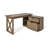 CHALET 59,05" L-Shaped Desk with Storage Cabinet-866902965