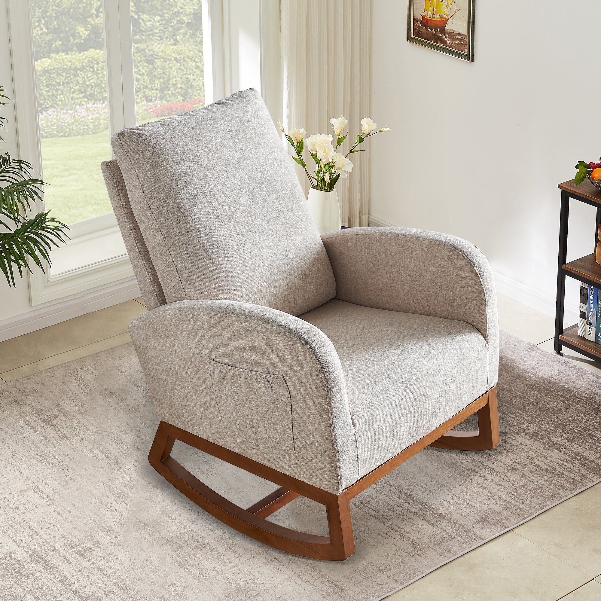 Latitude Run® Joanem Rocking Chair & Reviews | Wayfair