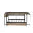 Corner Bed Frame Full Size With Bookcase And 2 Underbed Storage Drawers, Modern Full Bed With Led Light And Charging Station, Modern Daybed ,Left And Right Interchangeable, Grey-1268821110