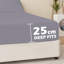 Leila Microfiber 25cm Deep Pocket Fitted Bed Sheet-1818402265-1869177541