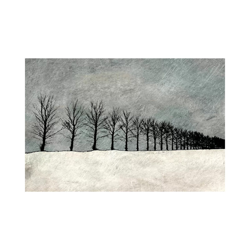 Winter Row by Ynon Mabat - Wrapped Canvas Gallery-Wrapped Canvas Giclée