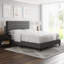 Structure de lit tapissier avec tête de lit réglable Cordoba Linen-1624046045-1624046041