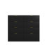 Commode 8 tiroirs pour chambre à coucher-1954211649