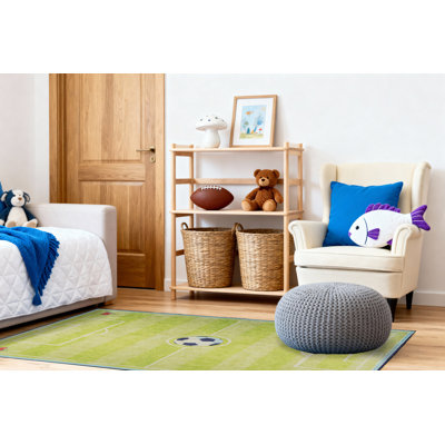 Trym Rectangle Machine Woven Polyester Rug
