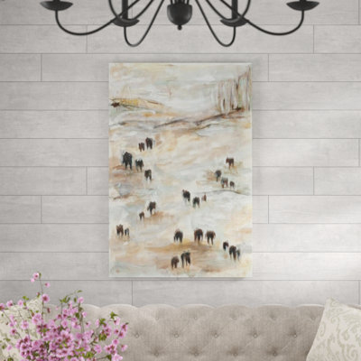 «Grassland I» par Elena Carlie - Peinture