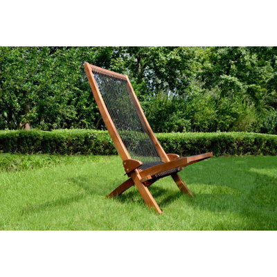 Chaise pliante en bois