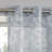 Nadia Textured Botanical Semi-Sheer Grommet Curtain Panel-2095652981-2095652982